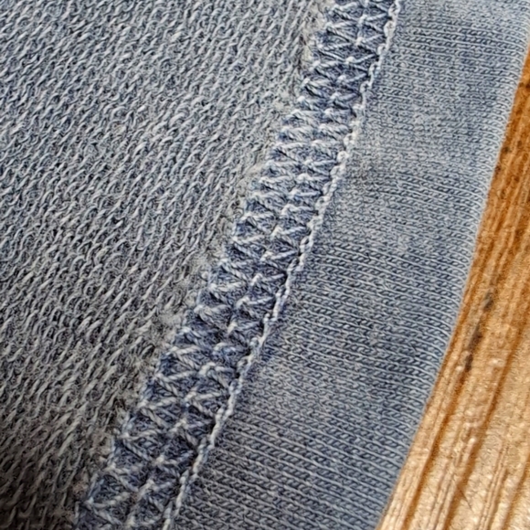 Goodlife Stringless Pullover Hoodie Curved Hem Size XL in Slate Blue - Picture 6 of 10